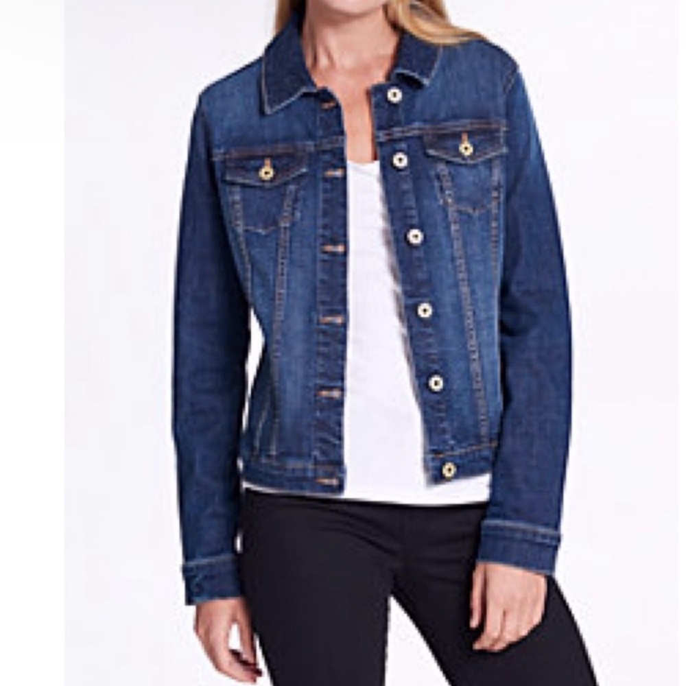 Tommy‎ Hilfiger Denim Jacket Truker Sz XS